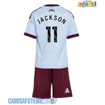 Camisa de time de futebol Aston Villa Nicolas Jackson #11 Replicas 3º Equipamento Infantil 2026-27 Manga Curta (+ Calças curtas)